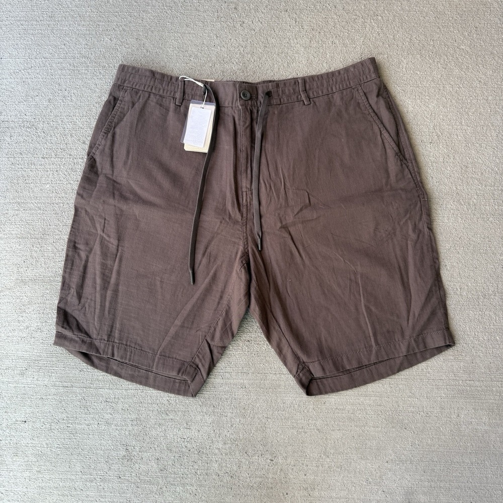 Rare Rabbit Men's Shorts Size 38 Brown Double Faced Cotton‎ Blend NWT